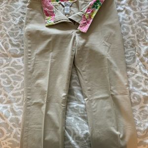 Lilly Pulitzer khaki pants